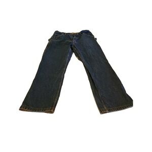 WearGuard Carpenter Jeans Mens Size Nice 36x30Blue Dark Denim Casual Work Pants